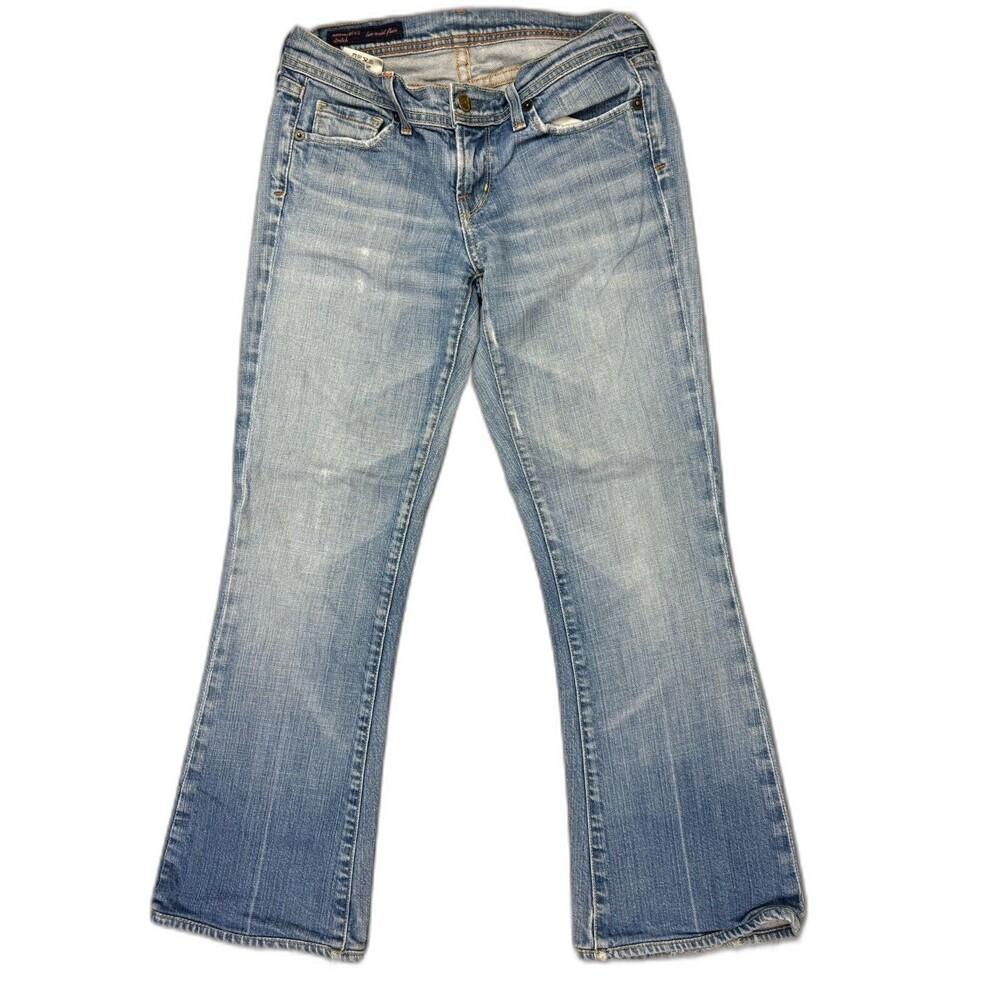 Citizens Of Humanity Size 26 Womens Jeans Naomi Low Waist Flare Light Wash